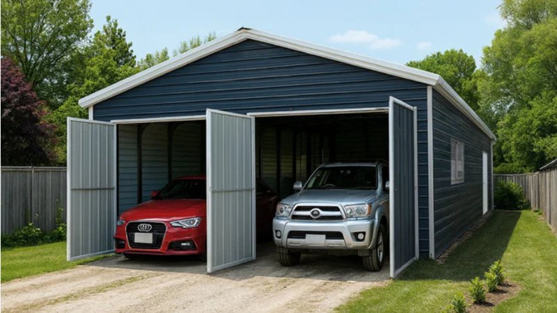 Metal Garage Shed: Secure Equipment Storage for Canadian Properties