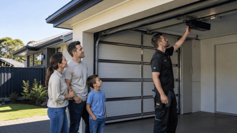 What Families Typically Discover About Home Security After Replacing an Ageing Garage Door