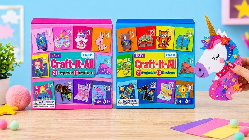 Three Craft Kits That Actually Keep Kids Busy