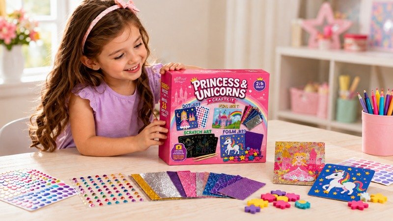 A 24 Project Kit With Four Different Craft Styles