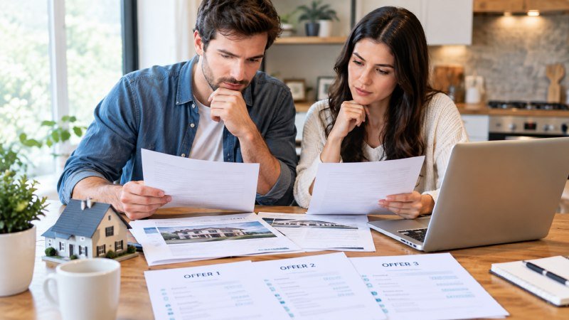 compare multiple offers when selling a home