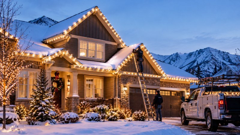 Why Rooflines Go Dark in December Across Utah Neighborhoods