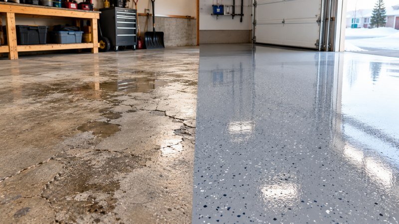 Calgary Garage Floor Coating